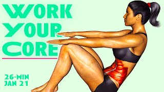 Flatten Your Belly in No Time  26Min [upl. by Gnemgnok]