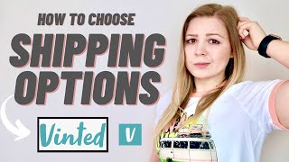 How To Choose Your SHIPPING OPTIONS On Vinted  Tutorial Explained [upl. by Sacul]