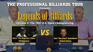 Legends of Billiards React  Efren Reyes vs Earl Strickland [upl. by Clementius995]