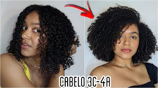 Finalização cabelo cacheado 3c4a  Minha finalização ATUALIZADA 💖 [upl. by Caritta]