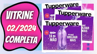 VITRINE 022024 COMPLETA TUPPERWARE [upl. by Powers]