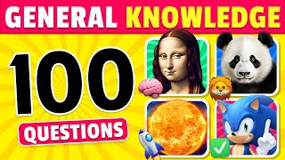 🧠 How Good is Your General Knowledge Take This 100Question Quiz To Find Out ✅ [upl. by Ttcos584]