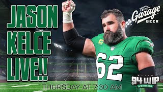 Jason Kelce Talks Eagles LIVE With The WIP Morning Show [upl. by Imorej]