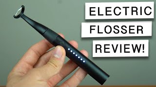 Flaus Electric Flosser Is This the Future of Flossing 🤔 Dentist Review [upl. by Anma]