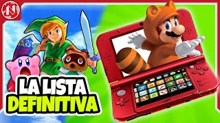 LISTA DEFINITIVA  Top 25 Mejores juegos de 3DS [upl. by Raama673]