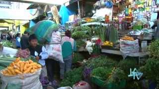 Mercado San Roque LA TV ECUADOR 020715 [upl. by Naimed]