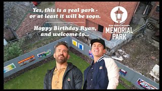 Wrexham council break silence on Ryan Reynolds Memorial Park [upl. by Nylodam620]