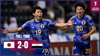 Full Match  AFC U23 Asian Cup Qatar 2024™  SemiFinals  Japan vs Iraq [upl. by Efram]