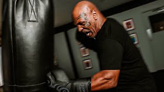 Mike Tyson  Brutal 240lbs Training For Jake Paul 2024 [upl. by Naeroled287]