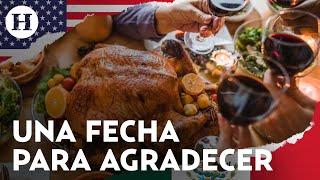 ¿Qué significado tiene el Día de Acción de Gracias en EU Por esta razón se come pavo [upl. by Reace]