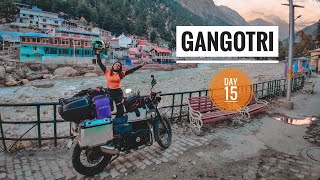 SOLO CHAR DHAM YATRA ON BIKE  GANGOTRI  Ridergirl Vishakha  Day 15 [upl. by Soma939]