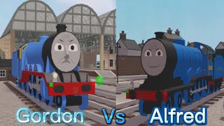 Gordon Vs Alfred NWR Origins Remake [upl. by Urata]