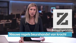 Nieuwe beursregels van kracht wat verandert er vo  RTL Z NIEUWS [upl. by Yaron]