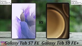 samsung galaxy tab S7 FE vs samsung galaxy tab s9 FE Plus [upl. by Billie753]