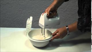 Hand mixer by Gorenje MGA – whipping creamplastic bowl [upl. by Goodard]