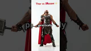 Thor vs Shazam vs thorvsshazam shazam shazamvsthor thorvsshazamfight thorvsshazambattle dc [upl. by Garcon]