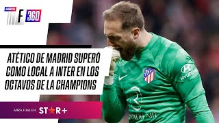 Atlético de Madrid superó de local al Inter [upl. by Halludba480]