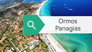 ORMOS PANAGIAS🏖️ drone montage Greece amp Karidi [upl. by Bernette]