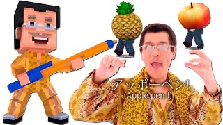 PPAP PenPineappleApplePen  Игра Rush Fight бей яблоки и ананасы [upl. by Pippas410]