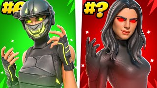 25 SWEATIEST Fortnite Skins [upl. by Jenine]