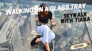 Mahanakhon Skywalk  Highest Rooftop in Bangkok  Thailand 🇹🇭 4K [upl. by Abrahamsen]