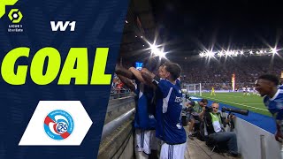 Goal JeanRicner BELLEGARDE 63  RCSA RC STRASBOURG ALSACE  OLYMPIQUE LYONNAIS 21 2324 [upl. by Ailemrac]