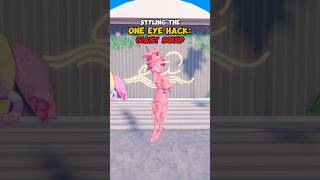 how to do the ONE EYE HACK on DRESS TO IMPRESS GIANT SQUID EDITION dresstoimpress roblox dti [upl. by Iphigeniah]