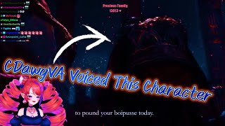 Ironmouse React To CDawgVA Voice Acting In MaxOr Video [upl. by Yorke]