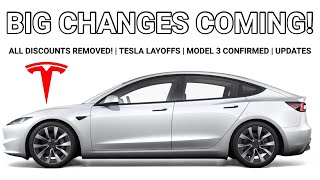 NEW Model 3 amp Y CONFIRMED Changes for 2024 [upl. by Brighton]