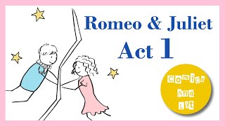 Romeo and Juliet Act 1 Summary [upl. by Arahsal494]