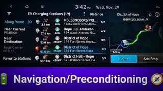 Hyundai EV Navigation with Battery Preconditioning How to 🔋 🧭 [upl. by Sammons287]