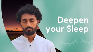 Yoga Nidra for Deep Sleep  Reduce Stress amp Anxiety [upl. by Yendis137]