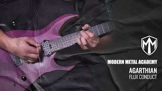 FLUX CONDUCT  Agarthian 2023  One Take Playthrough  MODERN METAL ACADEMY [upl. by Alisen]