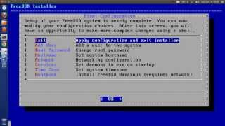 Installing Freebsd 91 in virtual box [upl. by Buell]