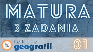 Matura z geografii  3 zadania cz1 [upl. by Weig554]