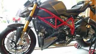 Ducati Streetfighter S 1098 LTwin 155 Hp 2012  see also Playlist [upl. by Ilarin552]