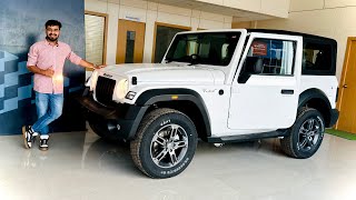 2024 Mahindra Thar 4x4 White  1072 Lakh Top Model ❓ No Waiting 😱 Walkaround  Dabangg SUV 🔥 [upl. by Bordiuk881]