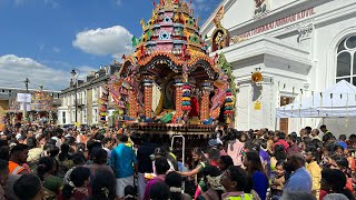 Tamil Mahotsava Chariot Festival in Ealing London [upl. by Mohandas439]