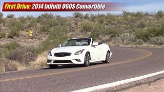 First Drive 2014 Infiniti Q60S Convertible MT [upl. by Eisaj538]