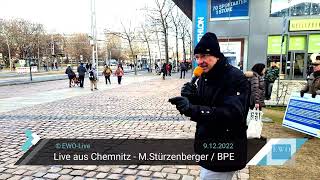 Live aus Chemnitz BPEKundgebung 1318 Uhr [upl. by Lars139]