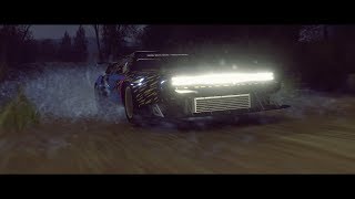 Night Ride in Valley  Trackmania Turbo Custom Car [upl. by Agni119]