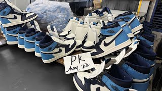 Update batch Air Jordan 1 Retro High Og Obsidian Retail leather ready to shipreal Pk batch [upl. by Neva]