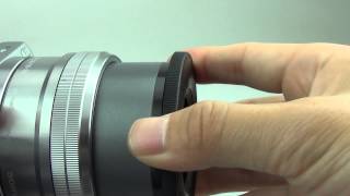 JJC ZCAP ZS1650 FOR SONY 1650MM LENS [upl. by Gaither359]