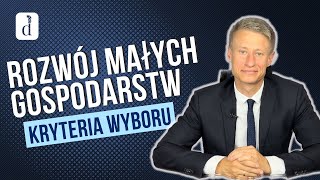 Rozwój Małych Gospodarstw – kryteria wyboru projektu [upl. by Dukey]