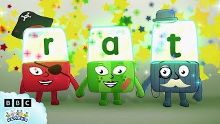 Word Magic 3 Letter Words  Learn to Read  Alphablocks [upl. by Ahsiuqat]