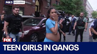 Teen girls in gangs Inside the NYPDs takedown of female shooters [upl. by Annaul]