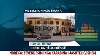 Report TV  Universiteti i Mjekësisë Bordi Karabina po na uzurpon [upl. by Anilra411]