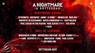 A Nightmare in Rotterdam 2024  Lineup [upl. by Aihsikal]