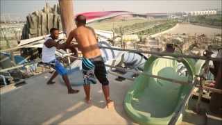 Jebel Drop  Yas Waterworld  Abu Dhabi [upl. by Nosyk965]