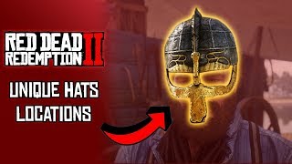 Unique Hats in Red Dead Redemption 2  All Locations [upl. by Carl224]